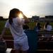 Skyline sophomore Madeline Turner watches the game against Huron on Thursday, May 30. Daniel Brenner I AnnArbor.com